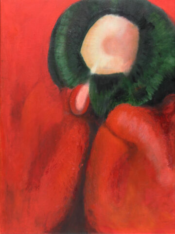La sposa odorosa. Object 1. Oil on canvas, cm.80x60; 2025 © Flavio Cesarini